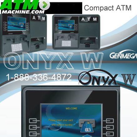 Onyx W Countertop ATM by Genmega