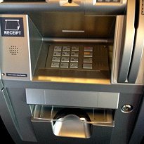 close up view of G1900 ATM by Genmega